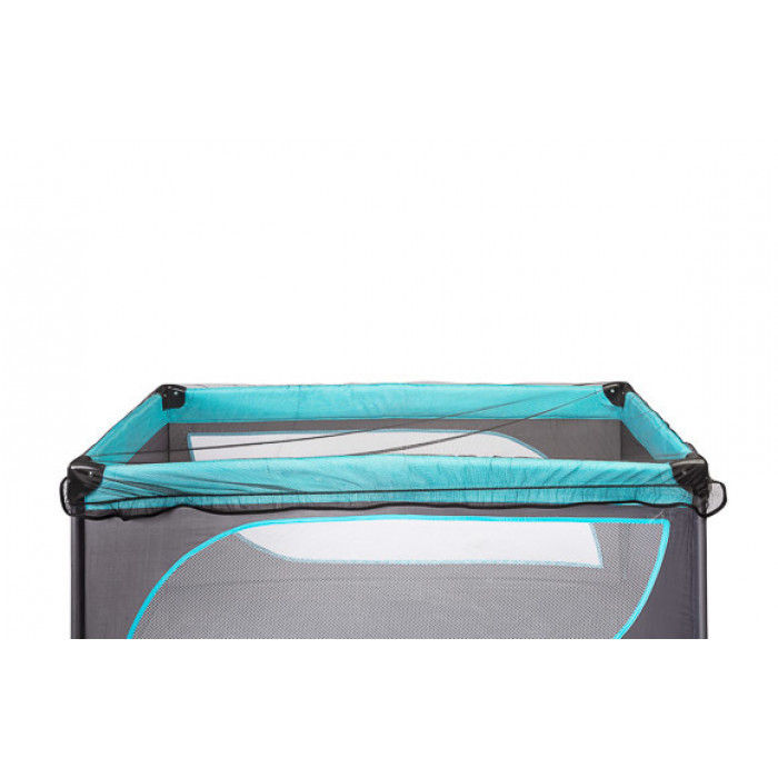 Moskytiéra na cestovnú postieľku, univerzálna, cierna