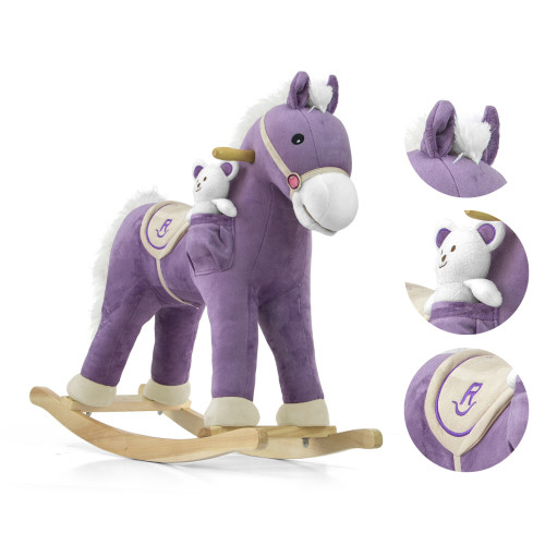 Hojdací koník Pony Purple – Milly Mally
