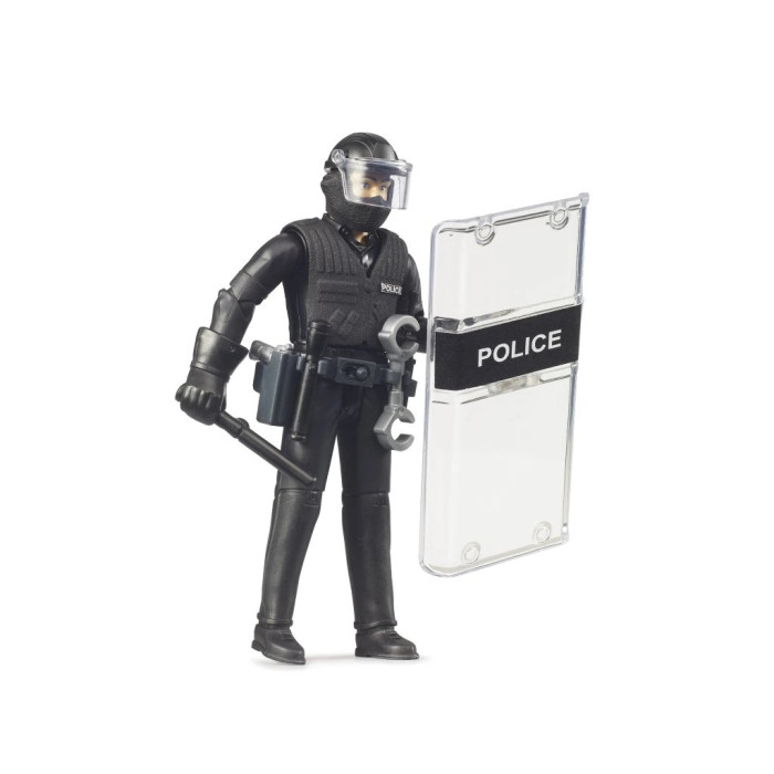 Bruder BWORLD Figúrka Policajt ťažkoodenec