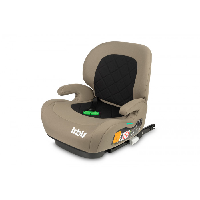 Podsedák, autosedačka Irbis i-Size 125–150 cm s ISOFIX – béžová