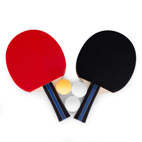 Sada na stolný tenis (pingpong) pre deti - 2 pálky, 3 loptičky