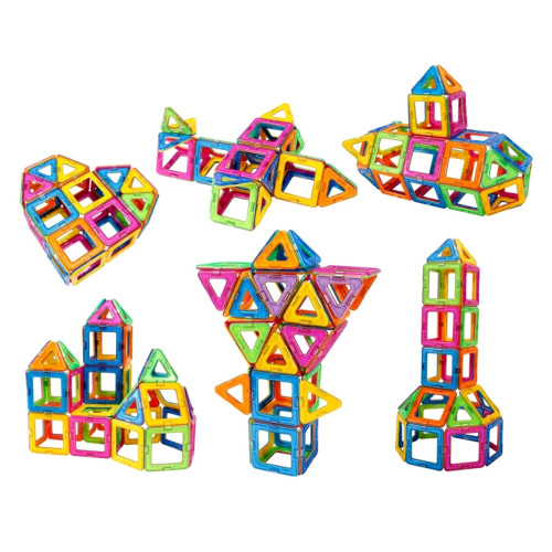 Magnetická 3D stavebnica Buildings 45ks
