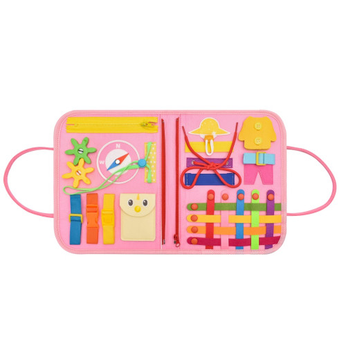 2Kids Toys Senzorická busy kniha Jednorožec 4