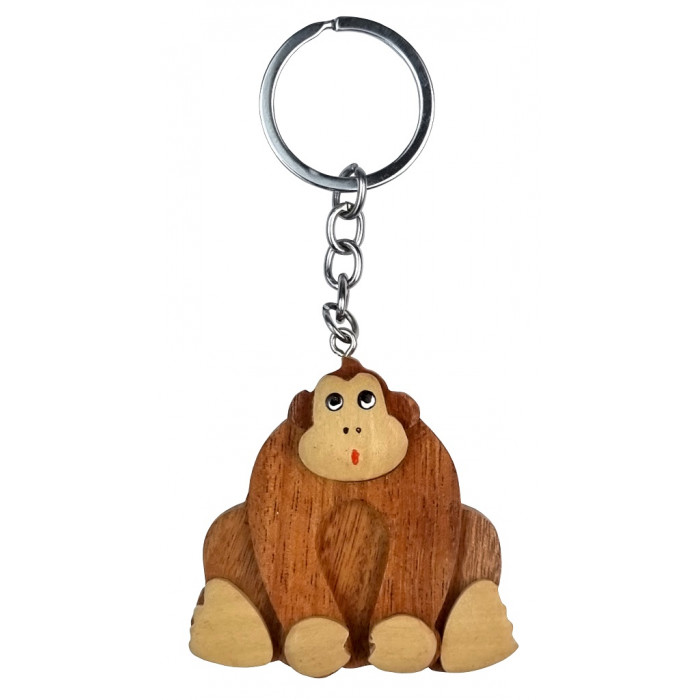 2Kids Toys Drevená kľúčenka veľká Opica