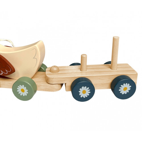 2Kids Toys Ťahacia hračka Kačacia rodina