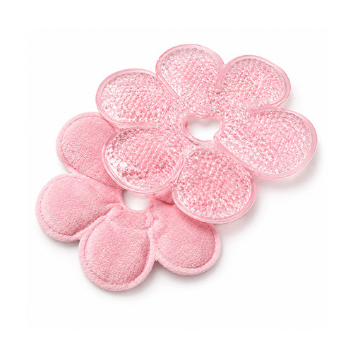 Gélové kompresy na prsia BabyOno Hot & Cold 20×20 cm – sada 2 ks