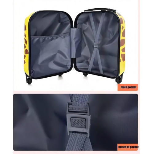 Detský cestovný kufor Žirafa 29l