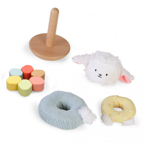 2Kids Toys Nasadzovacie krúžky Ovečka