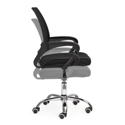 Detská otočná kancelárska stolička k počítaču, ergonomicky tvarovaná, výškovo nastaviteľná
