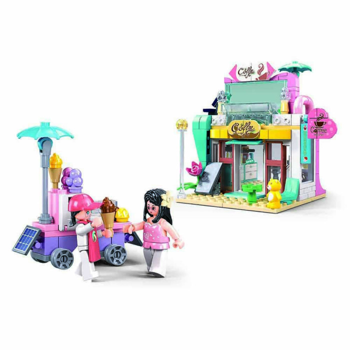 Sluban Metropolis M38-B1266 Kaviareň a zmrzlinový vozík