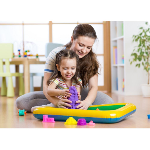 Adam Toys, Kinetický piesok - prírodný - 5kg