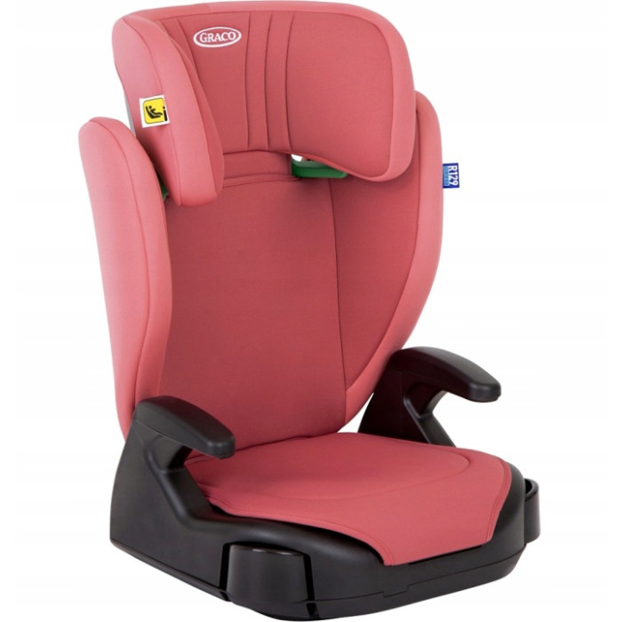 Autosedačka Junior Maxi i-Size, 100–150 cm – ľahká, bezpečná, s držiakmi na nápoje, ružová