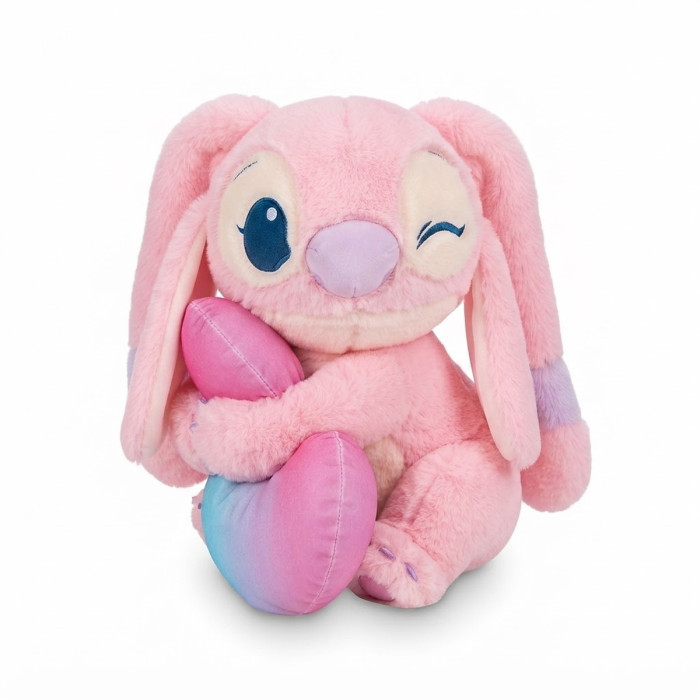 Plyšová hračka Lilo a Stitch Angel so srdiečkom Maxi 40cm
