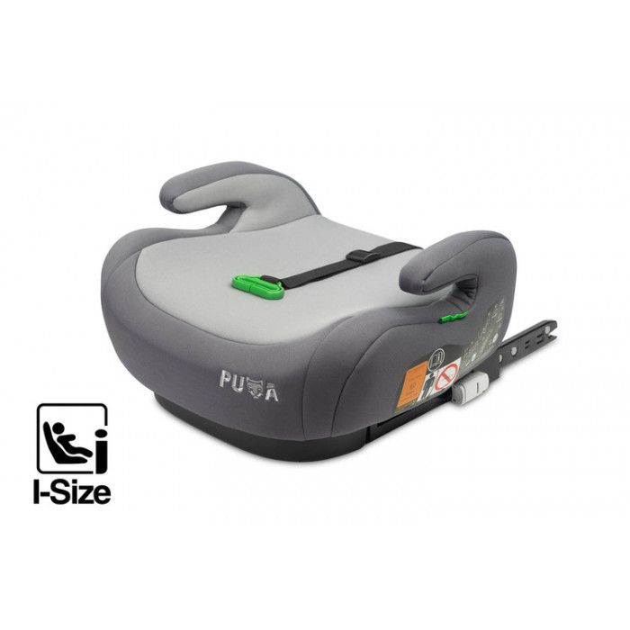 Podsedák do auta, isofix I-SIZE Puma - sivý