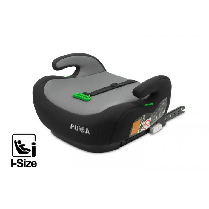 Podsedák do auta, isofix I-SIZE Puma - čierný