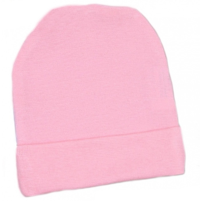 Novorodenecká čiapočka - sv. ružová