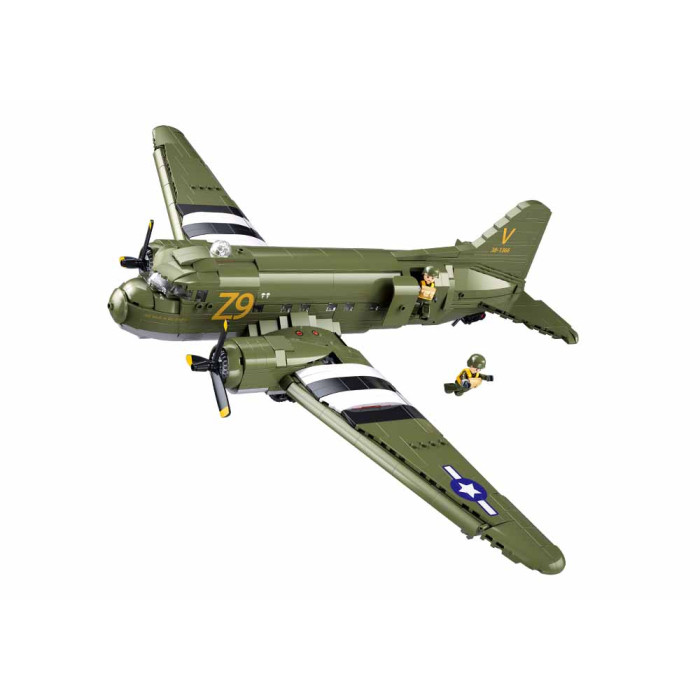 Sluban M38-B1366 Transportné lietadlo Douglas C-47