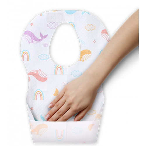 Jednorazové podbradníky pre děti - 10 ks