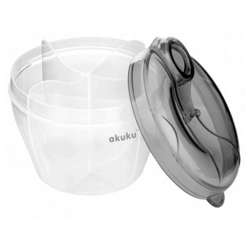 Dávkovač sušeného mlieka v prášku AKUKU - sivý