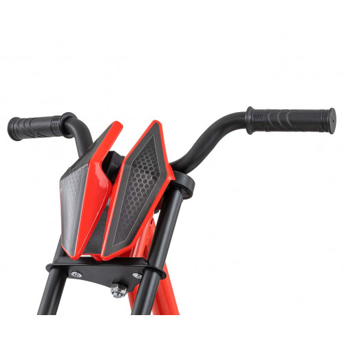 Detská motokára RIDER – šliapací gokart, 3+, nosnosť 30 kg - červené