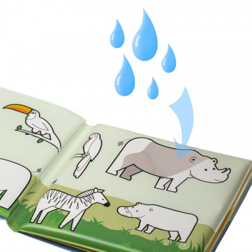 Magická vodná knižka pre deti – maľovanie vodou, znovupoužiteľná knižka