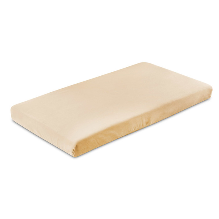 Jerseyová plachta Sensillo Klasik 120×60 cm - cappuccino