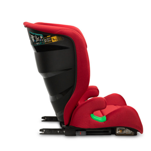 Autosedačka Nimbus I-Size pre deti 100 - 150cm (4-12 rokov), isofix, červená