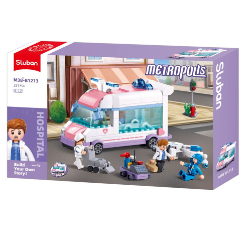 Sluban Metropolis M38-B1213 Pojazdná záchranná služba prvej pomoci