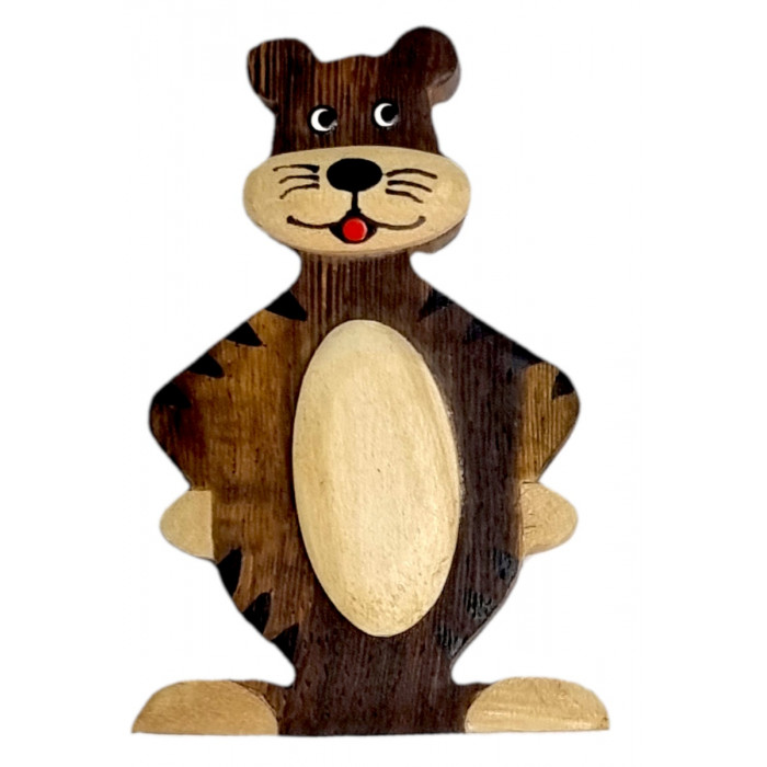 2Kids Toys Drevená magnetka veľká Tiger