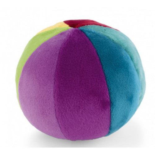 Canpol babies Plyšový edukačné loptička s rolničkou - viacfarebný