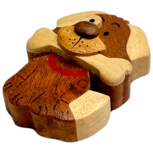 2Kids Toys Drevená magnetka veľká Pes s kosťou