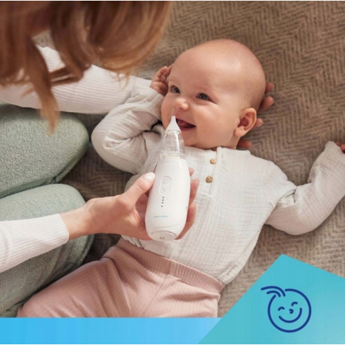 Elektronická nosná odsávačka hlienov Canpol Babies, EasyNatural