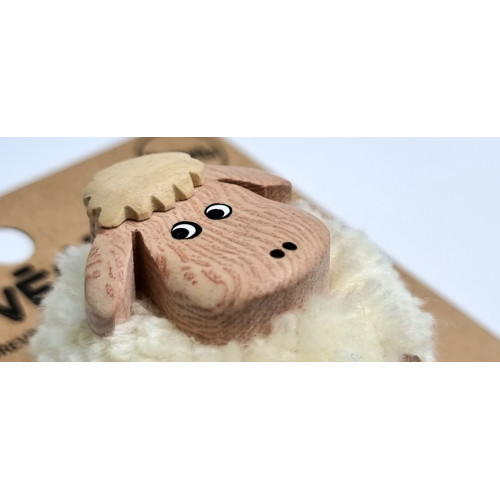 2Kids Toys Drevená magnetka veľká brmbolec Ovca