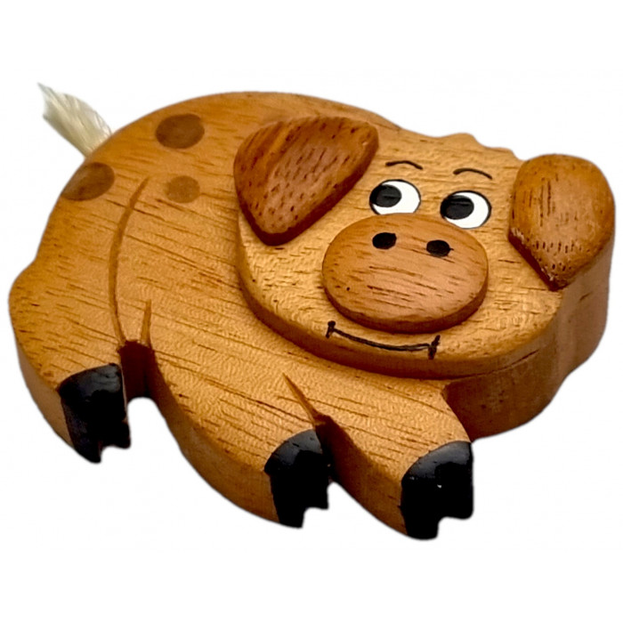 2Kids Toys Drevená magnetka veľká Prasa