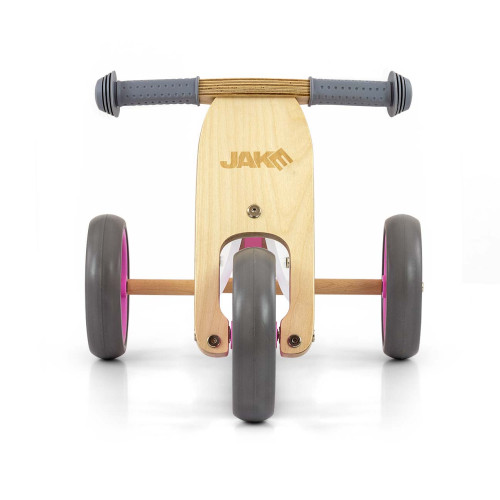 Drevené odrážadlo JAKE Classic Pink Milly Mally 2v1