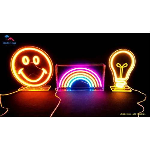 2Kids Toys LED NEON LIGHT lampička Motýle