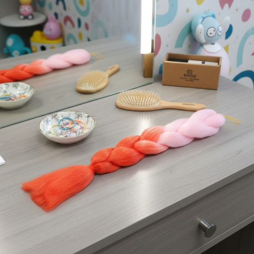 Pletený vrkôčik Jumbo Princess 60cm