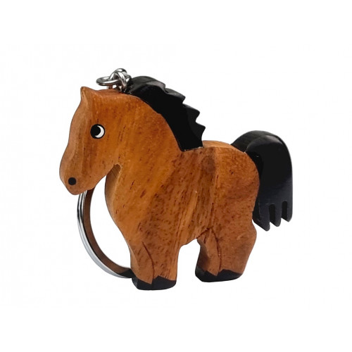 2Kids Toys Drevená kľúčenka veľká Kôň