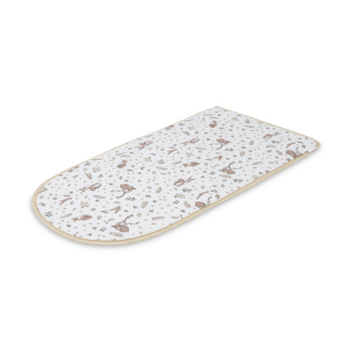 Hniezdočko pre bábätko, bavlnené, obojstranné, Forest, béžové