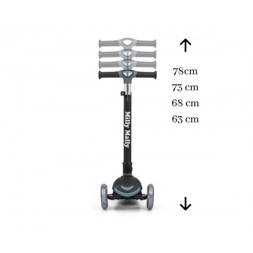 Detská kolobežka Scooter Boogie čierna