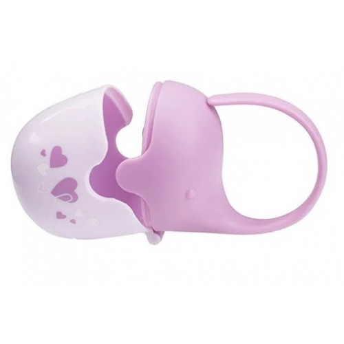 Puzdro na dudlík - ružové, lila. BabyOno