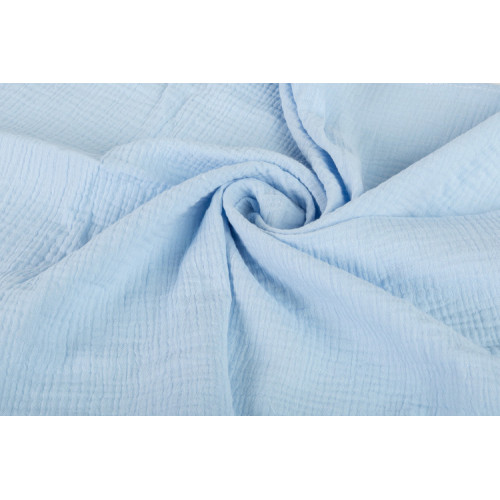 Mušelínové plienky krešované 60×75 cm Teddy Blue – sada 2 ks