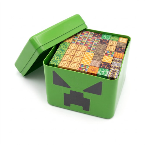Magnetická stavebnice Minecraft v krabici MAXI Creeper 305ks