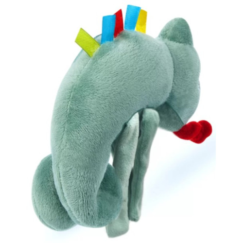 BabyOno Závesná plyšová hračka se zrcátkom - Chameleon