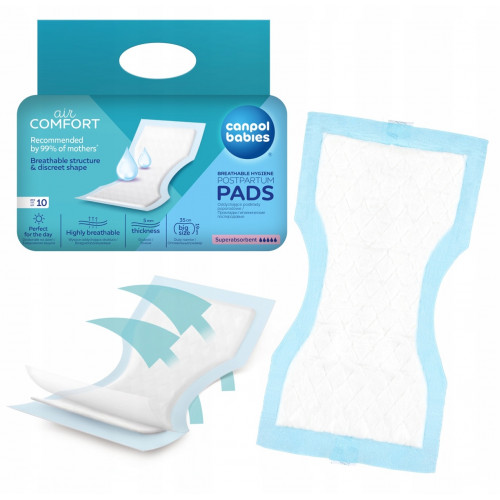 Vysoceabsorbční tvarované vložky po pôrode Canpol Babies