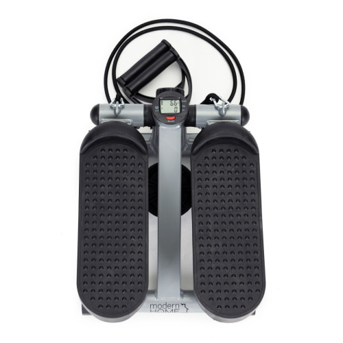 Stepper s expandérmi na fitness cvičenie s počítadlom