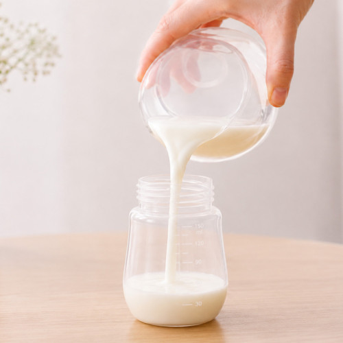 Silikónový zberač materského mlieka, 100 ml, BabyOno