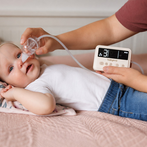 Elektrická odsávačka hlienov v nose Soffio pre deti a bábätká, BabyOno