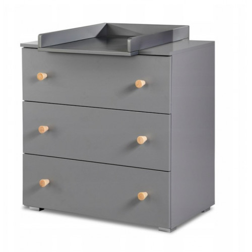 Klups Prebaľovací nástavec ku komode Paula, grafit