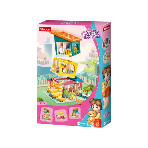 Sluban Girls Dream M38-B1090 Trojposchodový domček